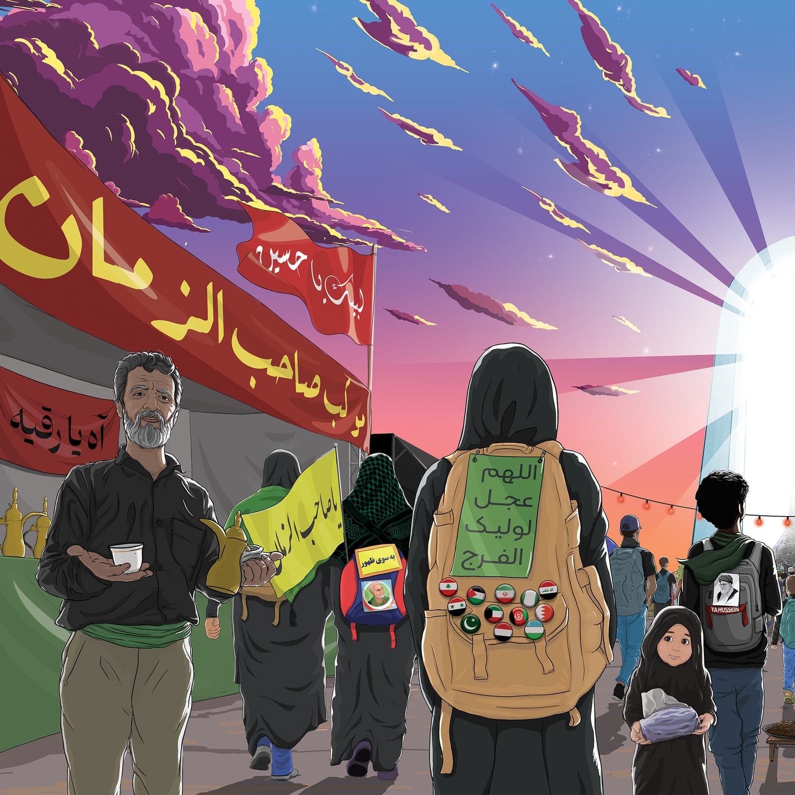 تازه ترین دیوار نگاره میدان جمهوری کرج