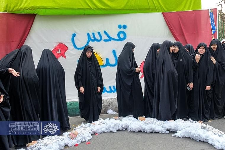 حضور پر شور مردم کرج در راهپیمایی روز جهانی قدس