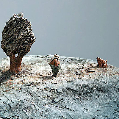 مجسمه های کارتونی اثر آنه صوفی گیلوئن