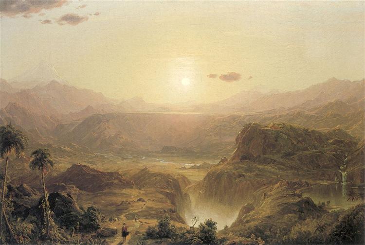 تعدادی از نقاشی های Frederic Edwin Church