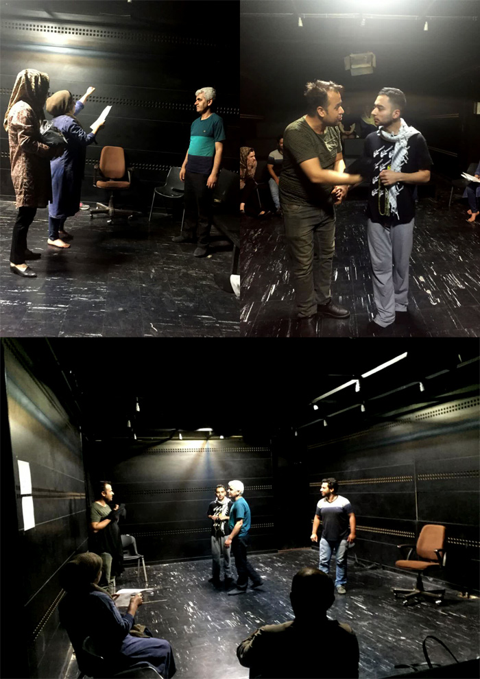 تولید و اجرای نمایش «پنجشنبه سوری» در حوزه هنری کرمانشاه