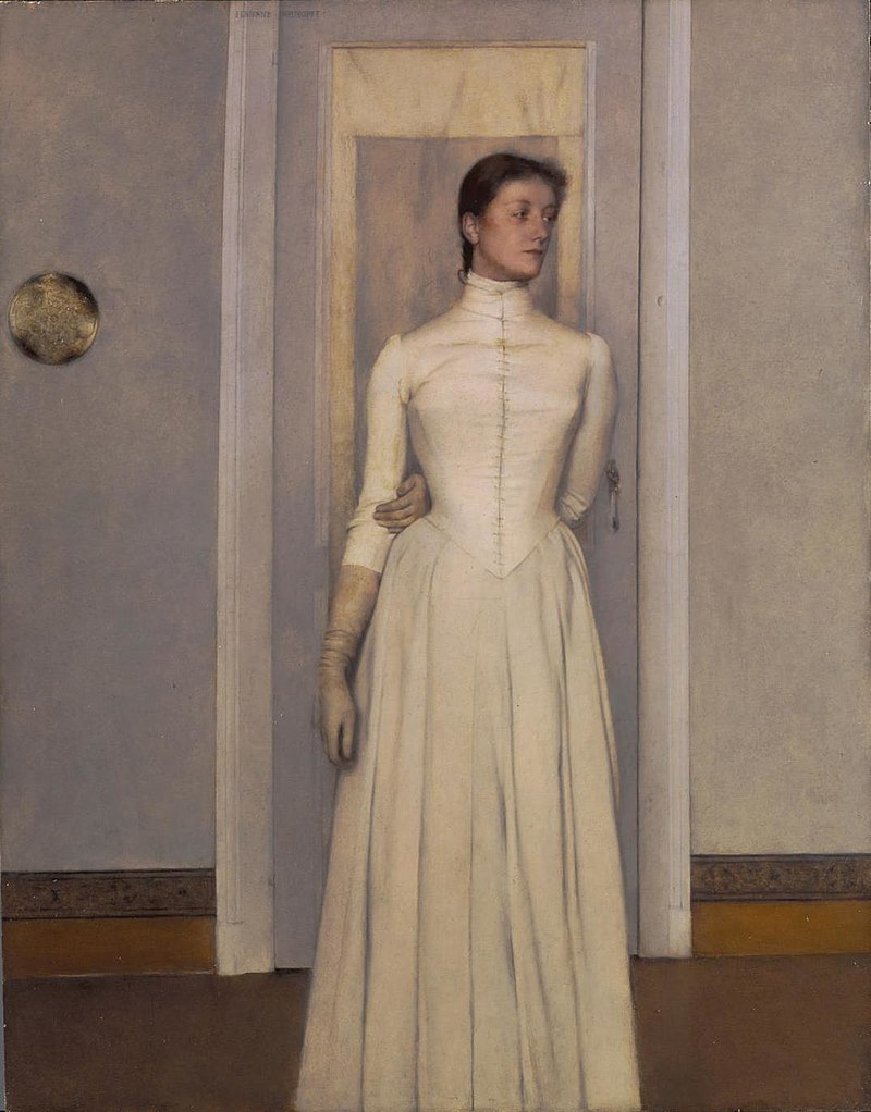 تعدادی از آثار نقاشی fernand khnopff