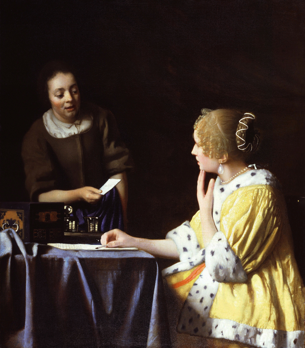 تعدادی از نقاشی های Johannes Vermeer