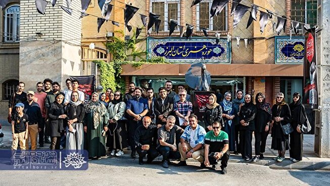«افتتاحیه نمایشگاه گروهی بیرق سرخ در نگارخانه حوزه هنری البرز»
