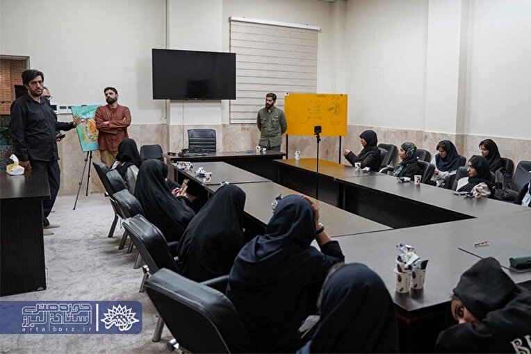 نوجوانان البرزی با «نقش طوفان ۲» روایتگر هنر مقاومت شدند